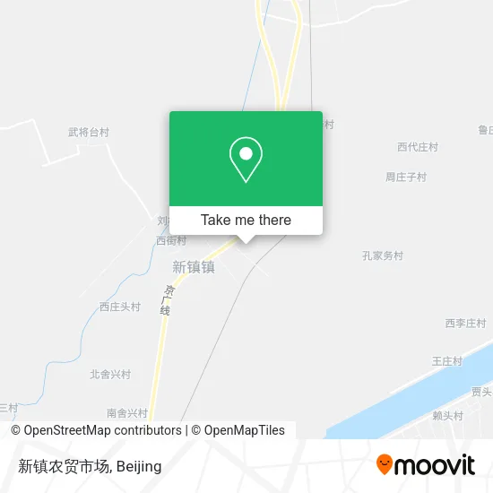 新镇农贸市场 map