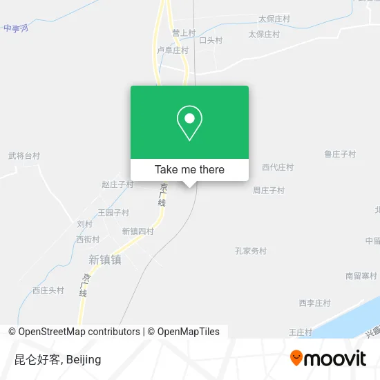 昆仑好客 map