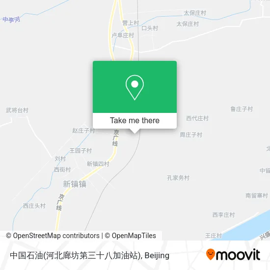 中国石油(河北廊坊第三十八加油站) map