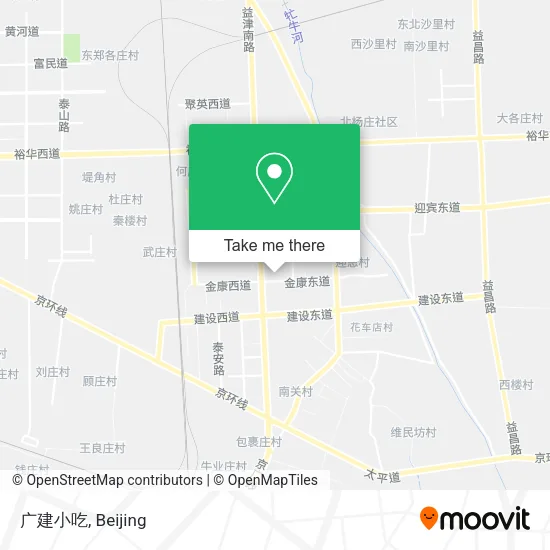 广建小吃 map