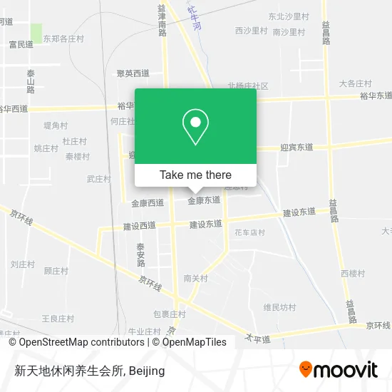 新天地休闲养生会所 map