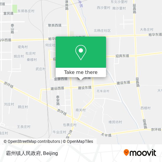 霸州镇人民政府 map