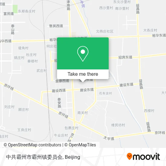 中共霸州市霸州镇委员会 map