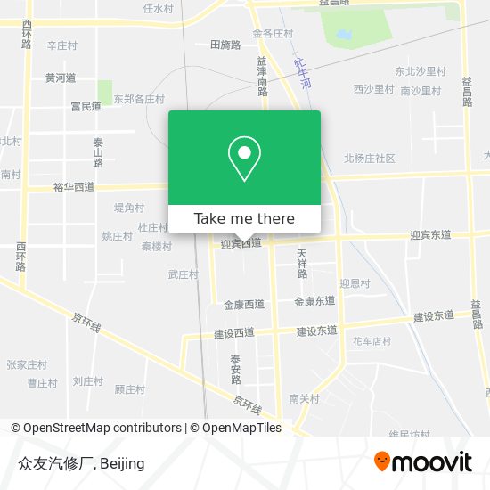 众友汽修厂 map