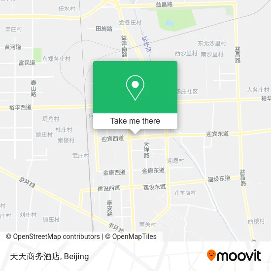 天天商务酒店 map