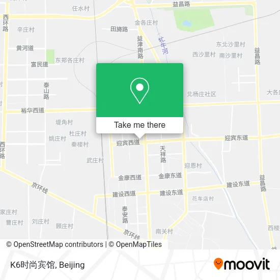 K6时尚宾馆 map
