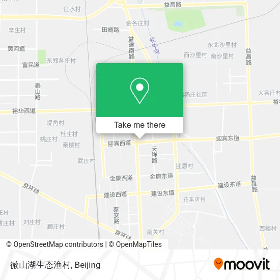 微山湖生态渔村 map