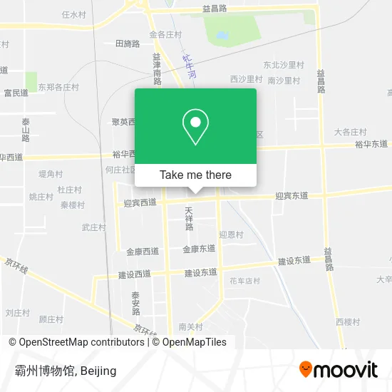 霸州博物馆 map