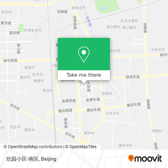 欣园小区-南区 map
