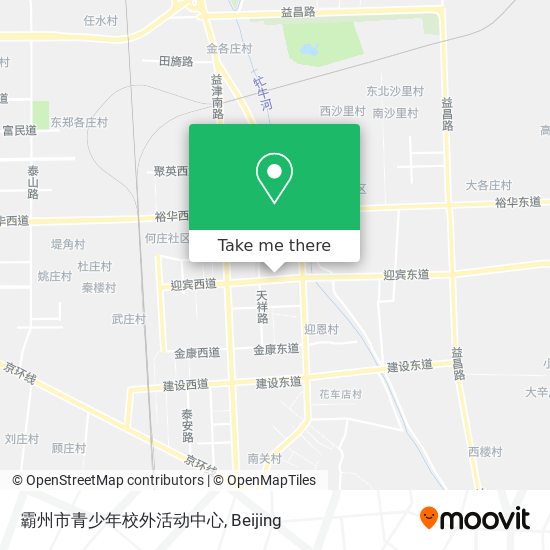 霸州市青少年校外活动中心 map