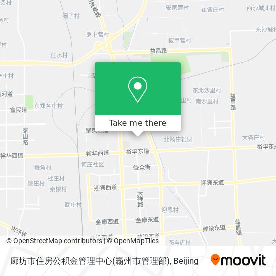 廊坊市住房公积金管理中心(霸州市管理部) map