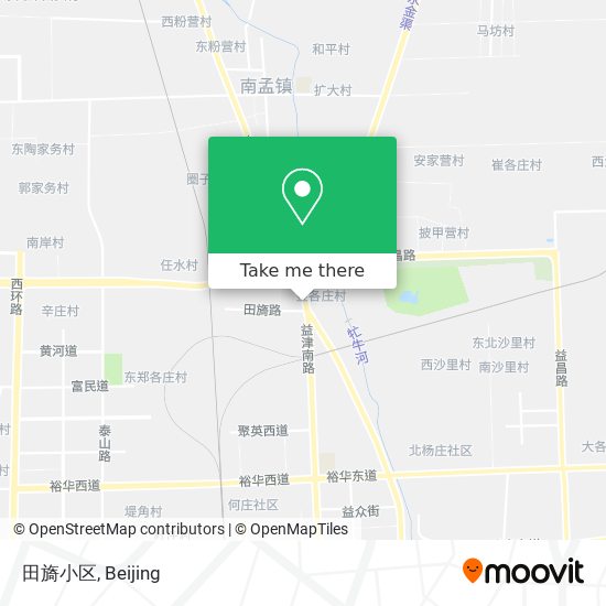 田旖小区 map