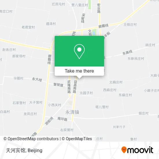 天河宾馆 map