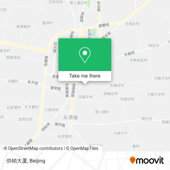 供销大厦 map