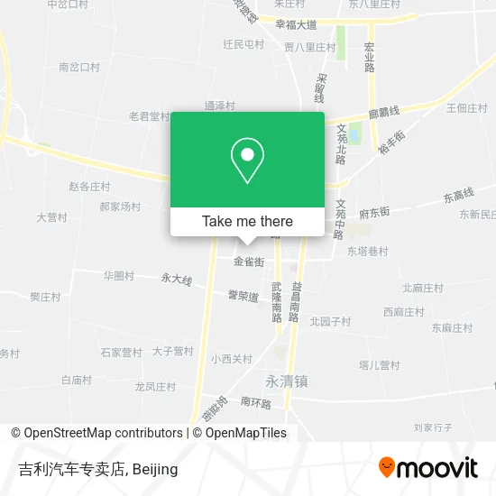 吉利汽车专卖店 map