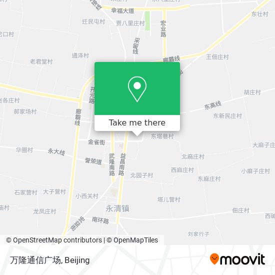 万隆通信广场 map