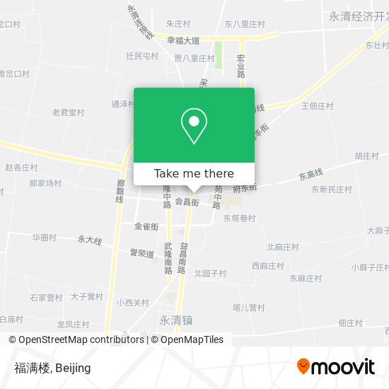 福满楼 map