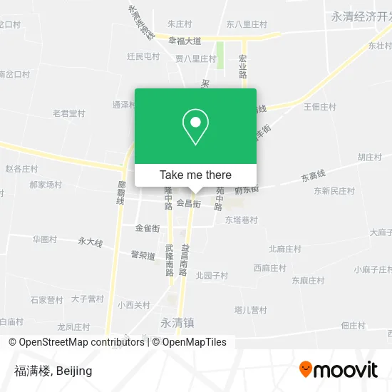 福满楼 map