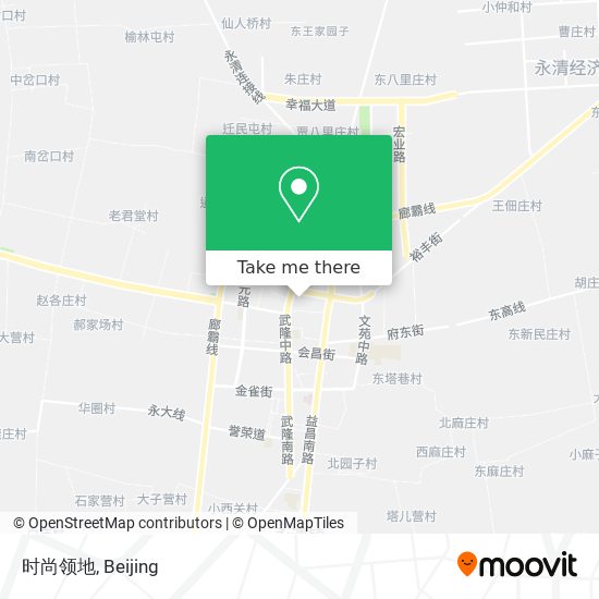 时尚领地 map