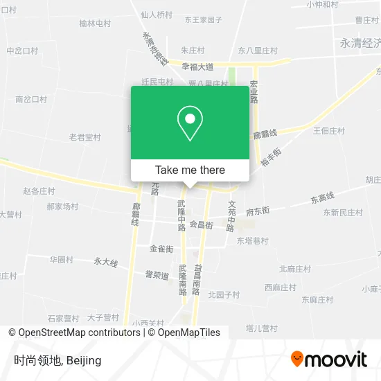 时尚领地 map
