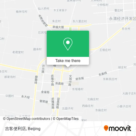 吉客便利店 map