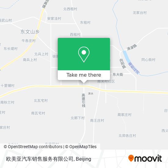 欧美亚汽车销售服务有限公司 map