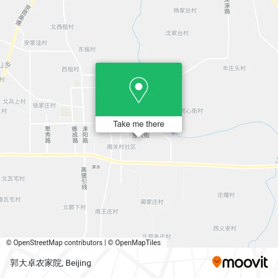 郭大卓农家院 map