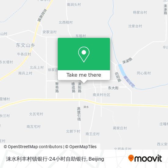 涞水利丰村镇银行-24小时自助银行 map
