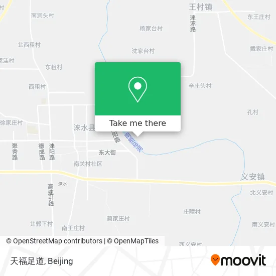 天福足道 map