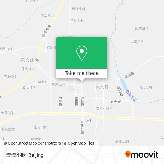 潇潇小吃 map