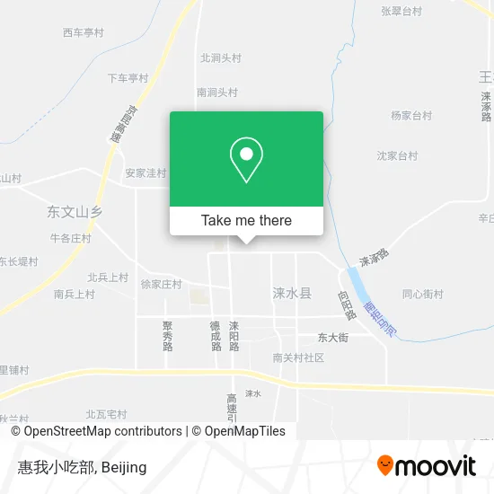 惠我小吃部 map