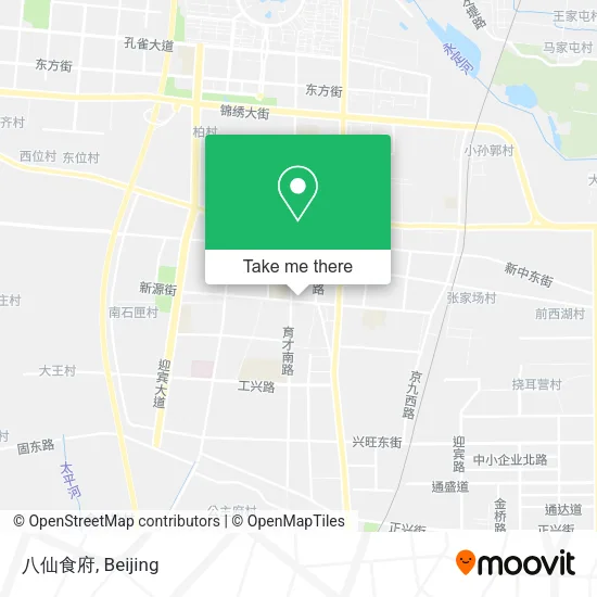八仙食府 map