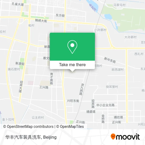 华丰汽车装具洗车 map