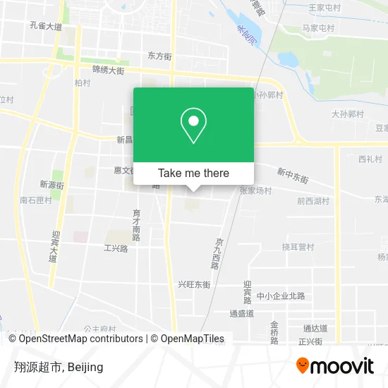 翔源超市 map