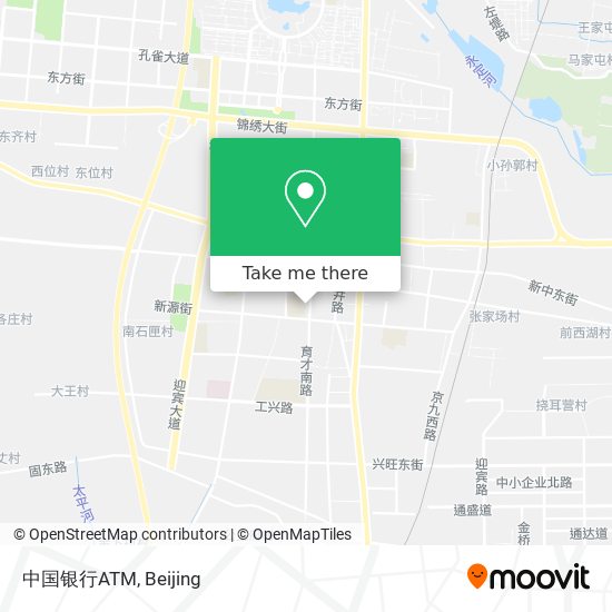 中国银行ATM map