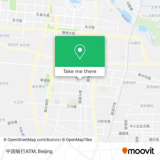 中国银行ATM map