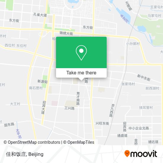佳和饭庄 map