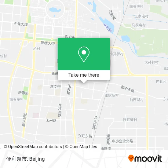 便利超市 map