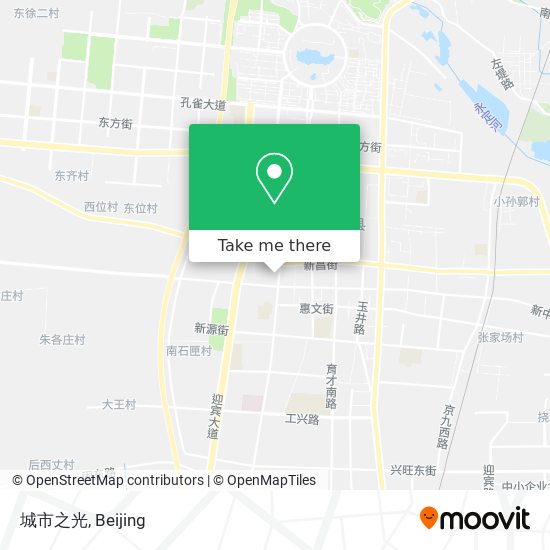 城市之光 map