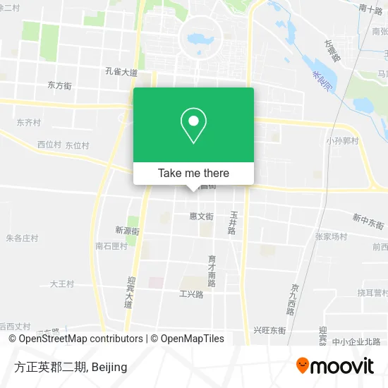 方正英郡二期 map