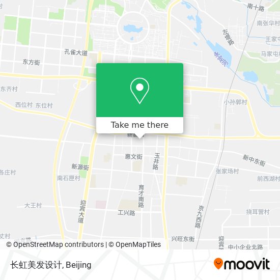 长虹美发设计 map