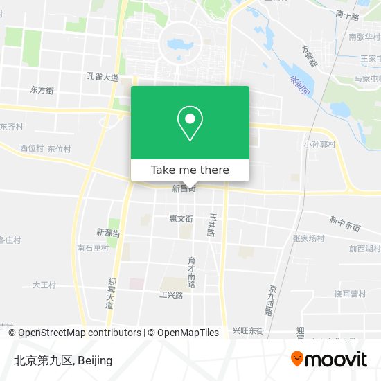 北京第九区 map
