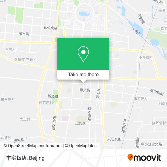 丰实饭店 map