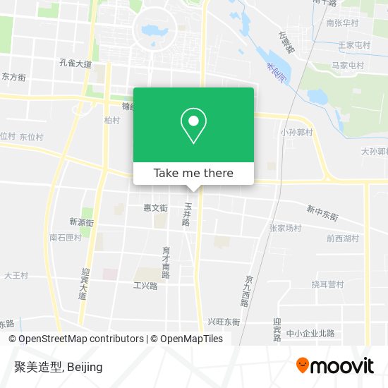 聚美造型 map
