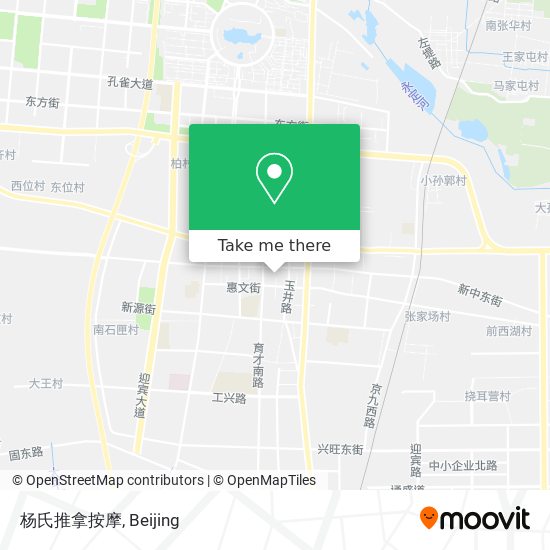 杨氏推拿按摩 map