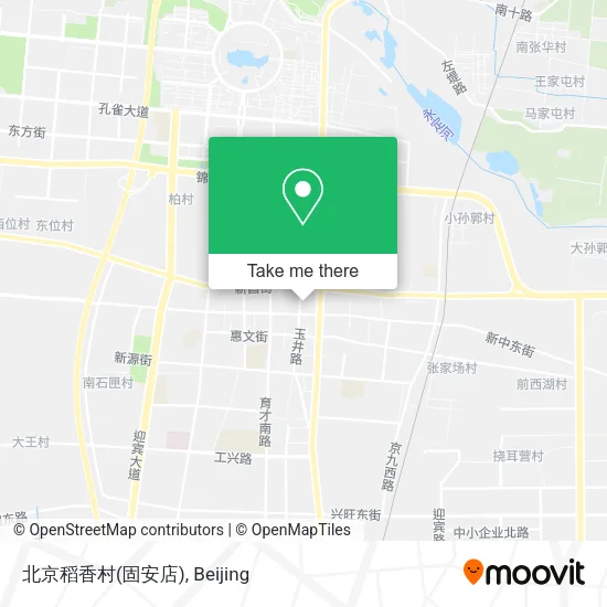 北京稻香村(固安店) map