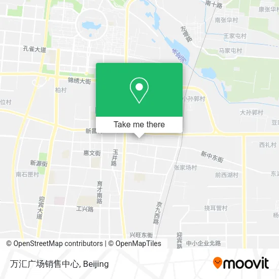 万汇广场销售中心 map
