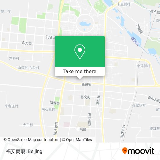 福安商厦 map