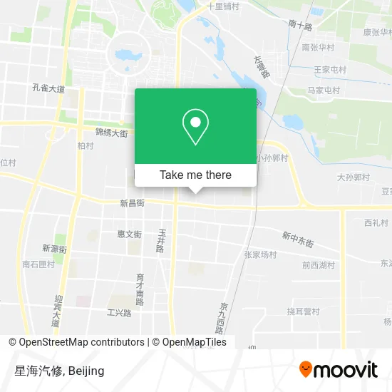 星海汽修 map