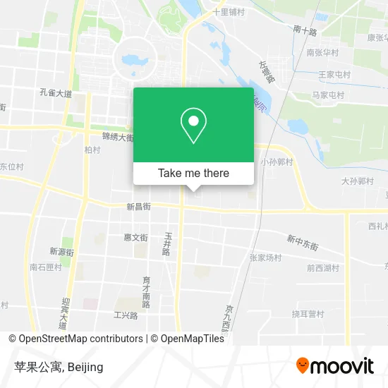苹果公寓 map